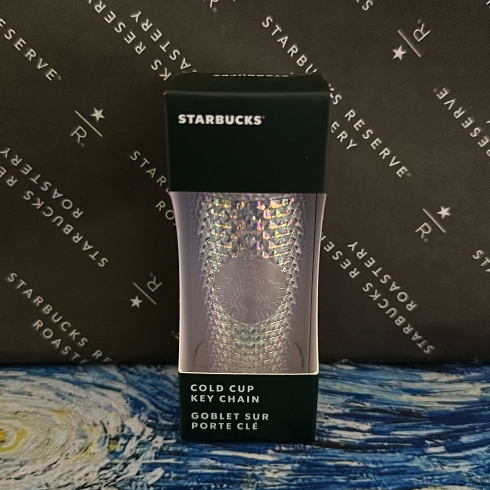 Starbucks Unicorn Stud Keychain